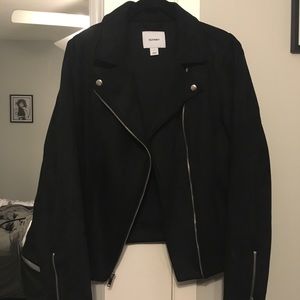 Suede “Leather” Moto/Biker Jacket